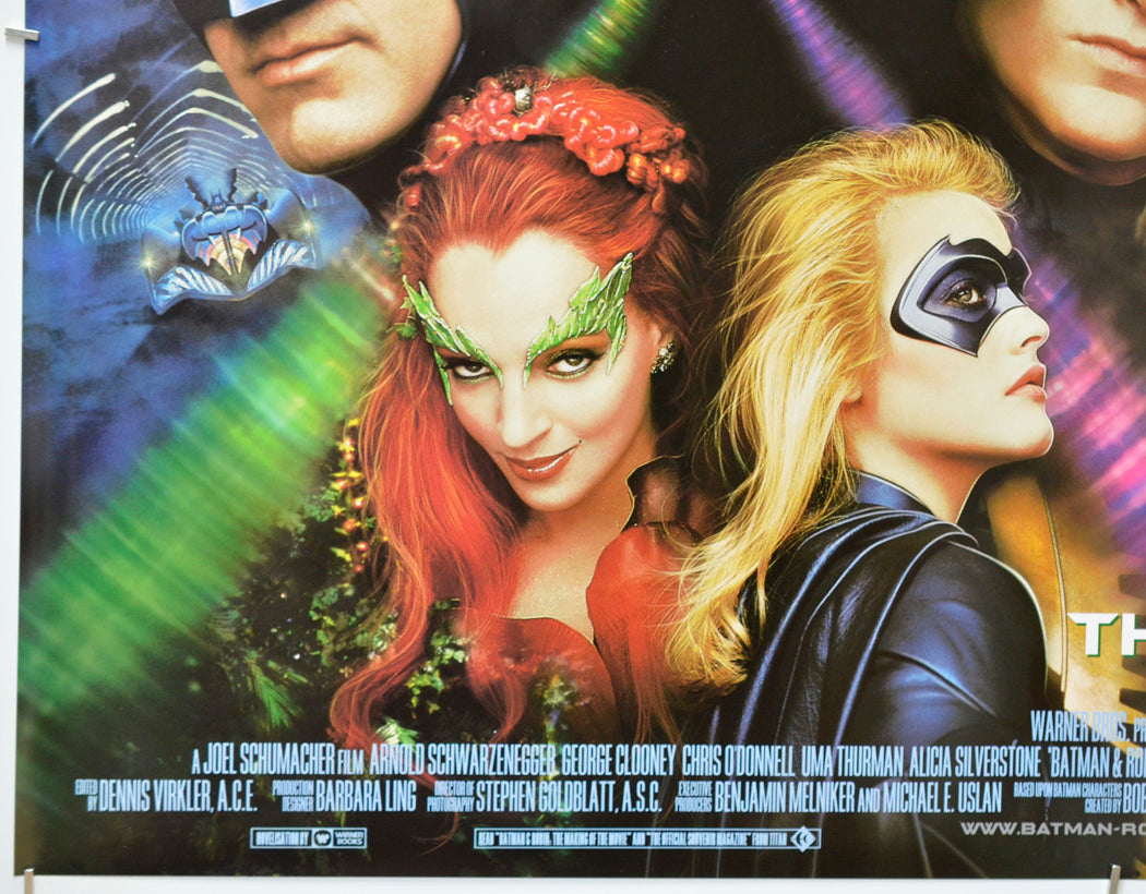 Batman And Robin (Bottom Left) Cinema Quad Movie Poster 