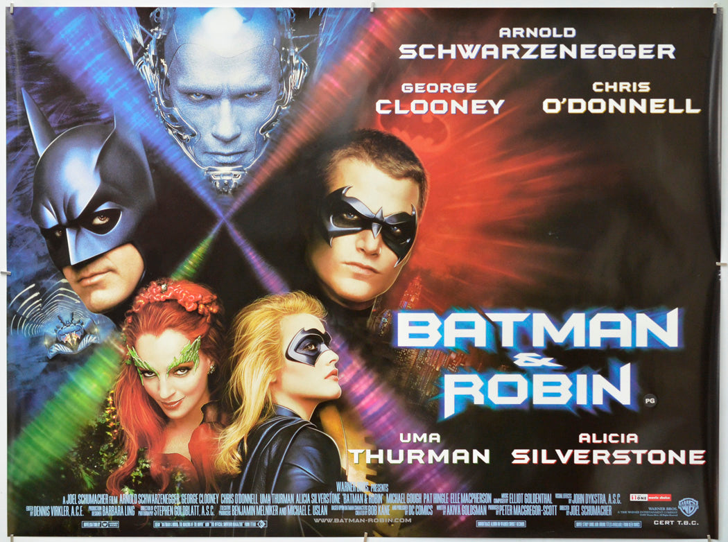 Batman And Robin - Original Quad Poster - Film Poster - Movie Poster