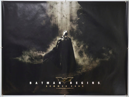 Batman Begins - Original Quad Poster - Film Poster - Movie Poster