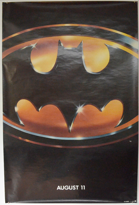 Batman  Original British 4 Sheet Poster  (Teaser / Advance Version)   Original British 4 Sheet Poster - Film Poster - Movie Poster