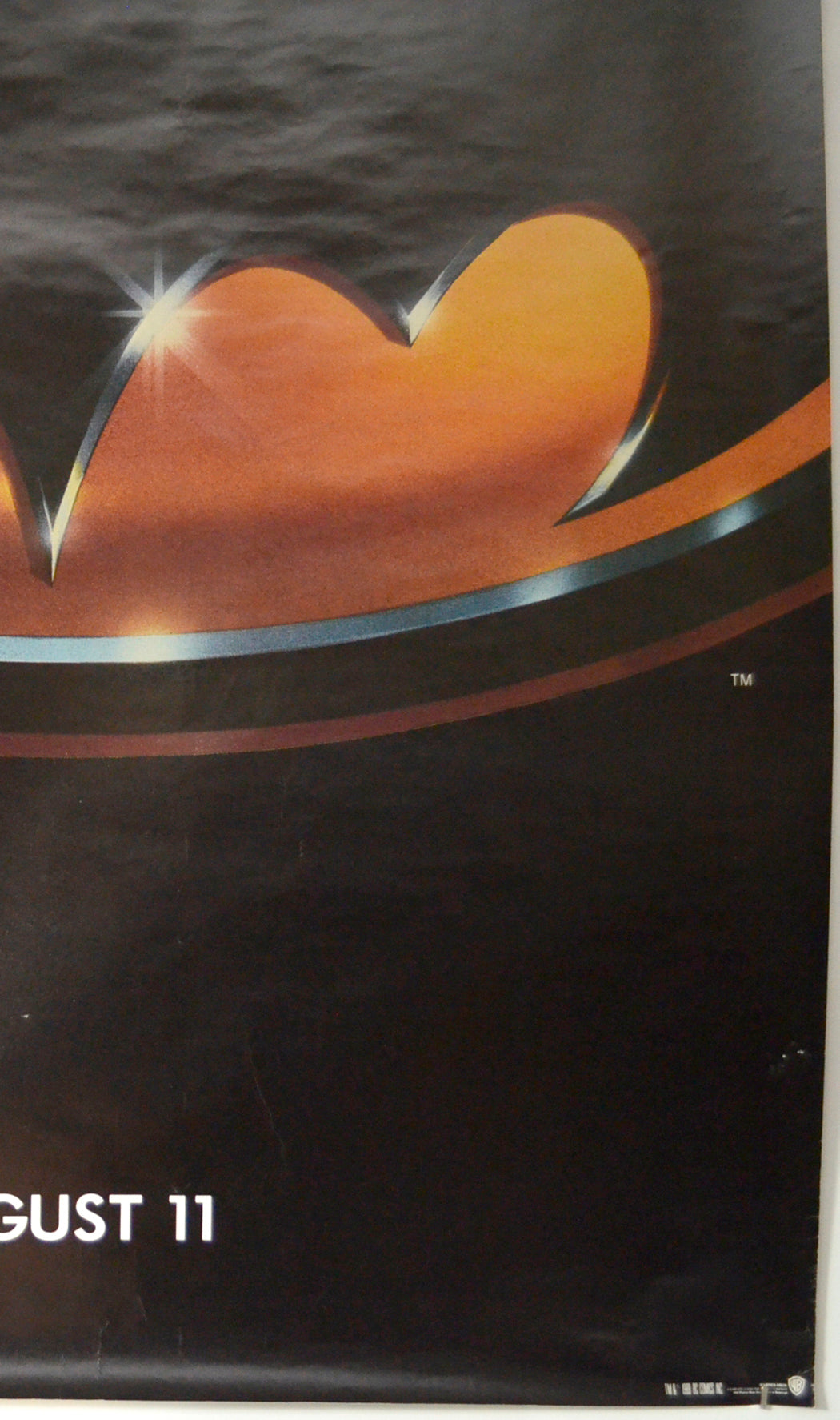 BATMAN (Bottom Right) Cinema 4 Sheet Movie Poster 