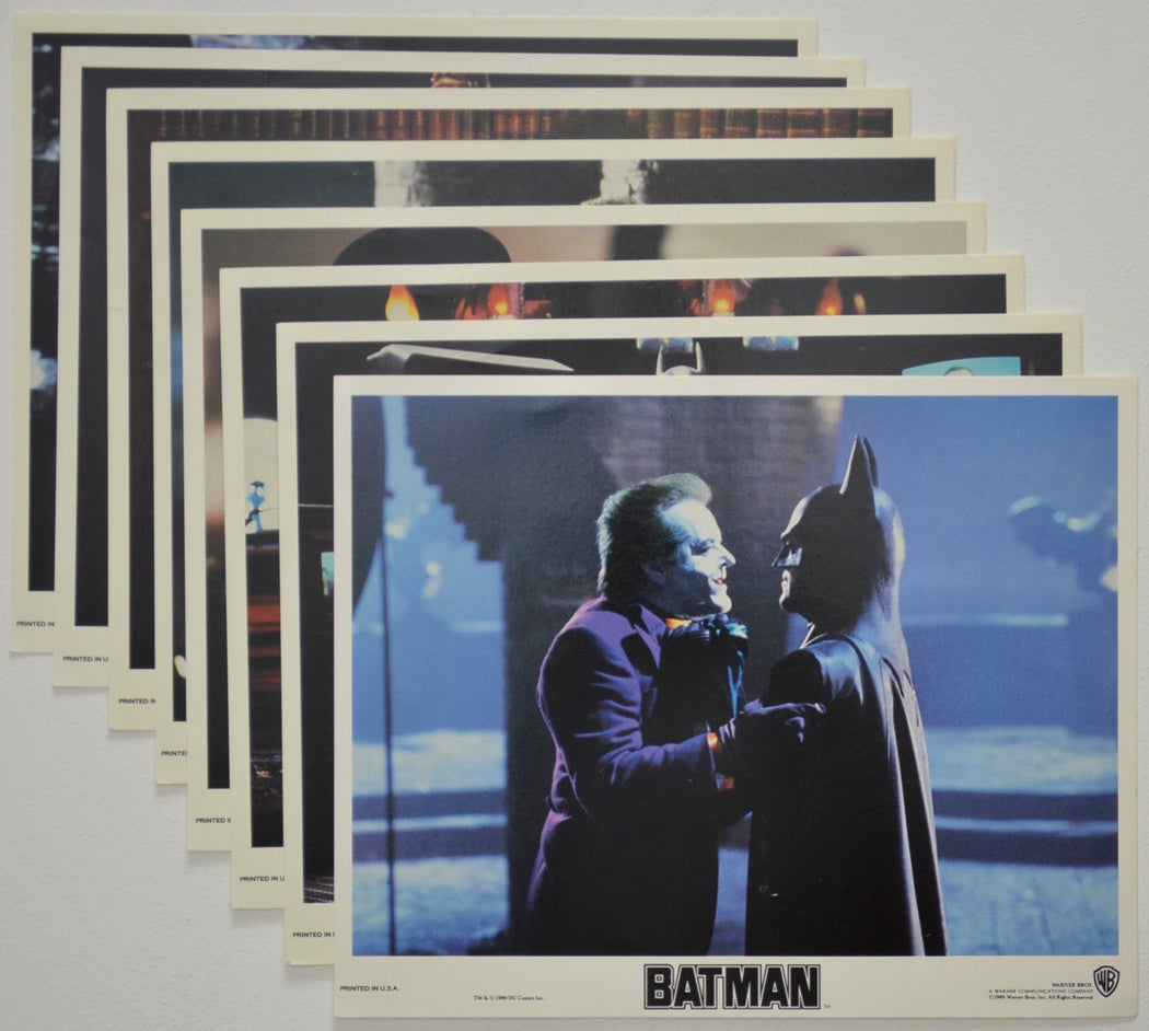 BATMAN (Full View) Cinema Set of Colour FOH Stills / Lobby Cards  