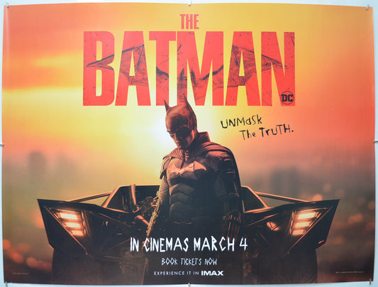 The Batman - Original Quad Poster - Film Poster - Movie Poster