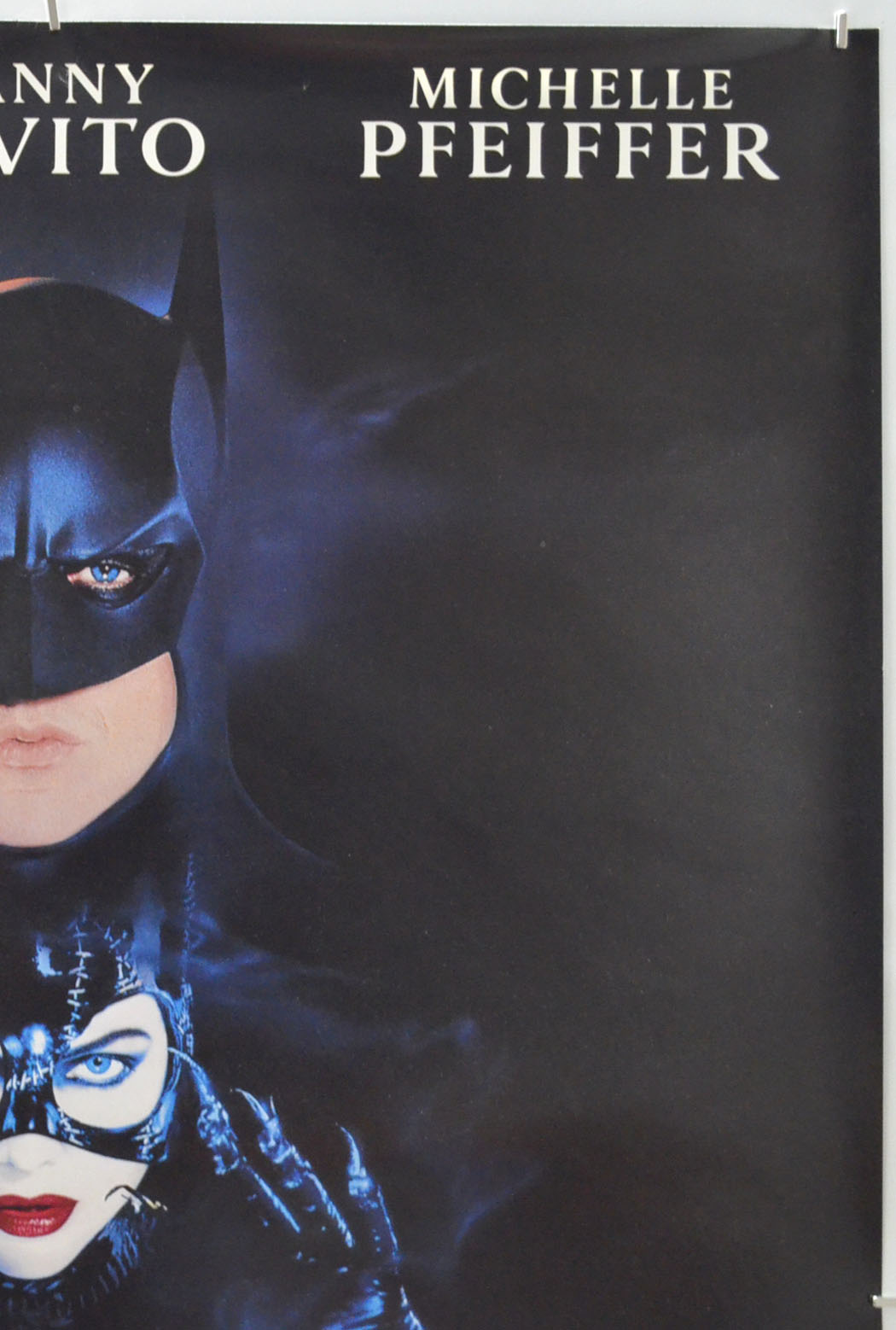 BATMAN RETURNS (Top Right) Cinema One Sheet Movie Poster 