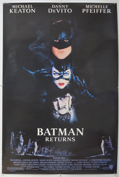 Batman Returns Original One Sheet Poster - Film Poster - Movie Poster