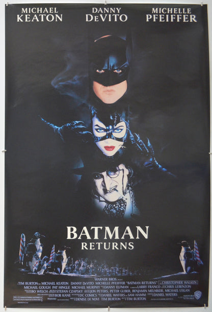 Batman Returns Original One Sheet Poster - Film Poster - Movie Poster