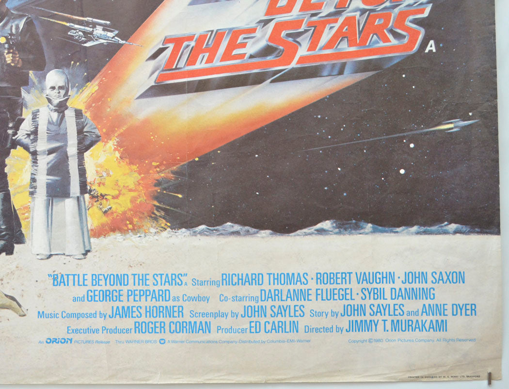 BATTLE BEYOND THE STARS (Bottom Right) Cinema Quad Movie Poster 