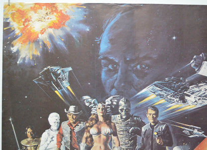 BATTLE BEYOND THE STARS (Top Left) Cinema Quad Movie Poster 