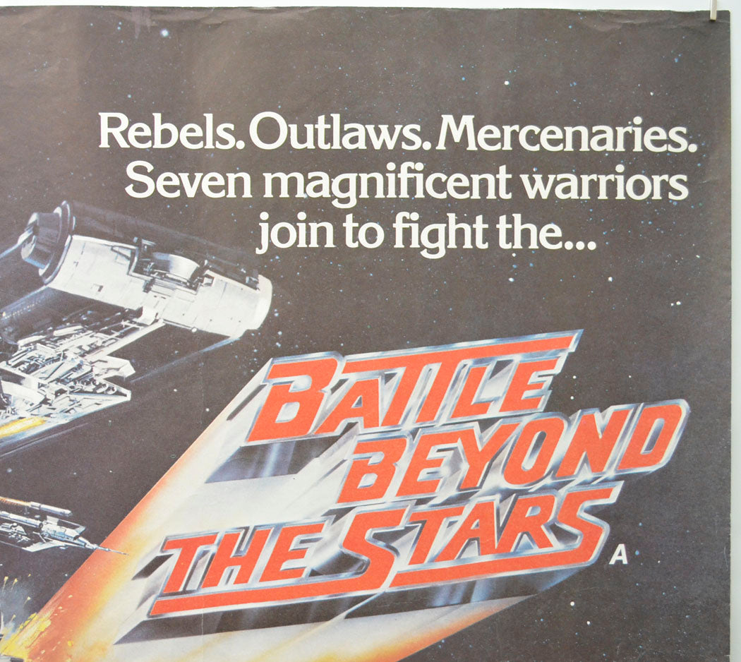 BATTLE BEYOND THE STARS (Top Right) Cinema Quad Movie Poster 