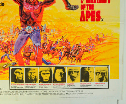 BATTLE FOR THE PLANET OF THE APES (Bottom Right) Cinema Quad Movie Poster 