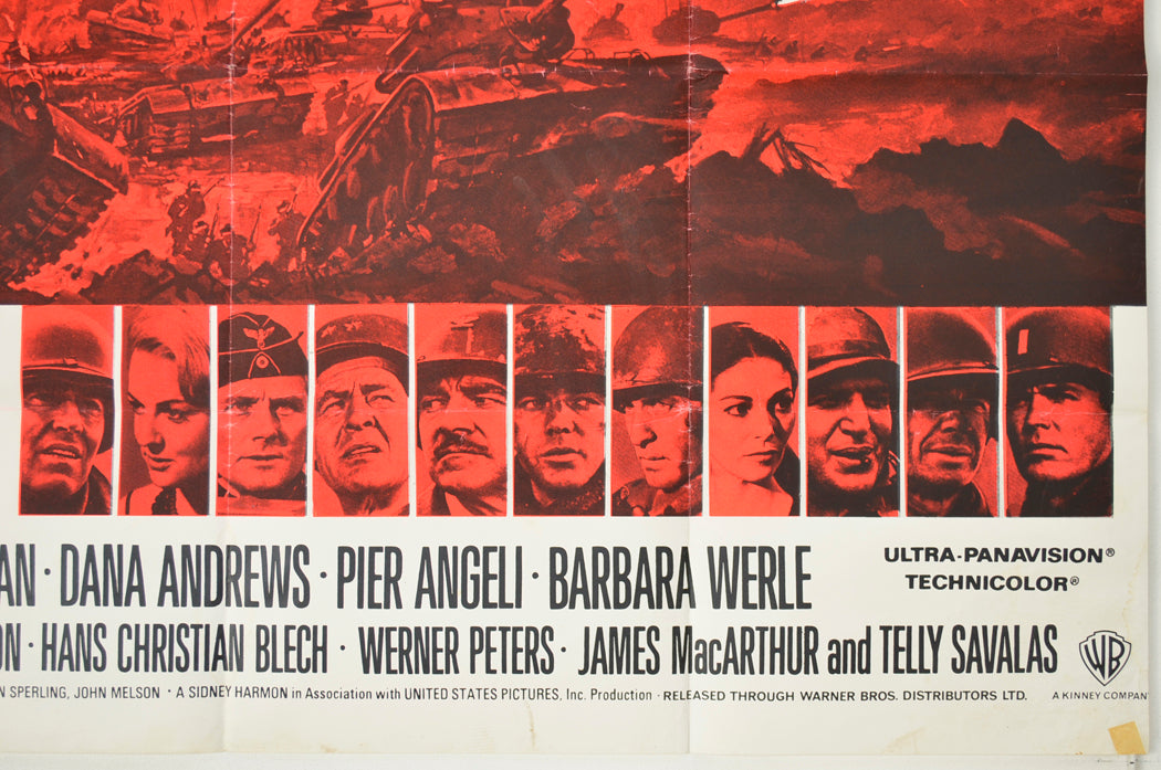 BATTLE OF THE BULGE (Bottom Right) Cinema Quad Movie Poster 