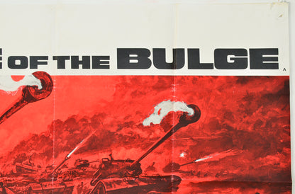 BATTLE OF THE BULGE (Top Right) Cinema Quad Movie Poster 