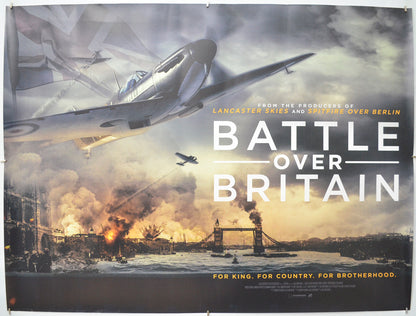 Battle Over Britain Original Quad Poster - Film Poster - Movie Poster