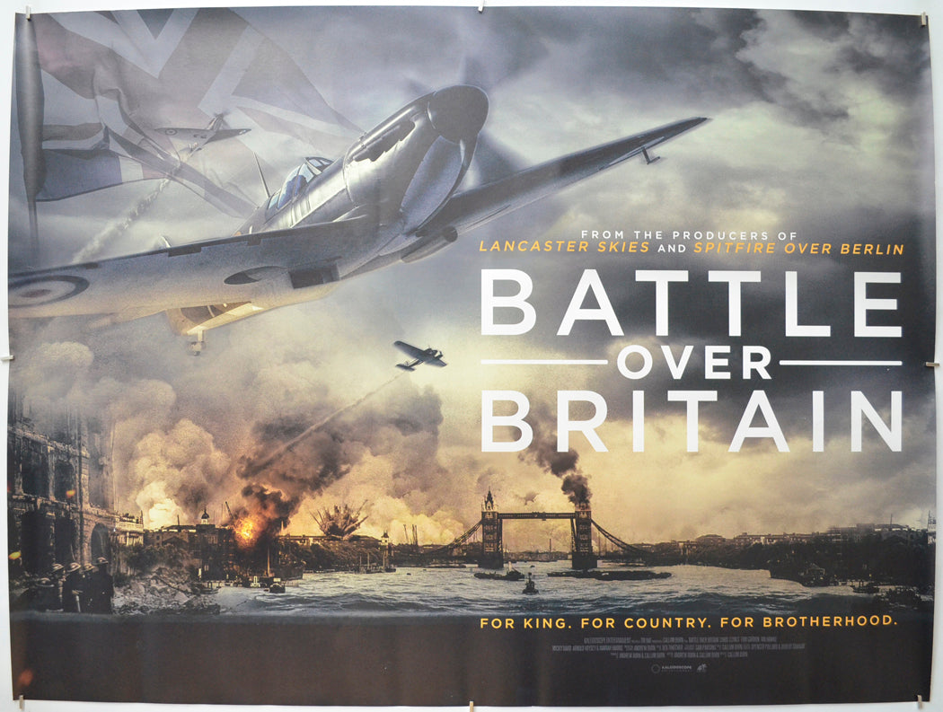 Battle Over Britain Original Quad Poster - Film Poster - Movie Poster 