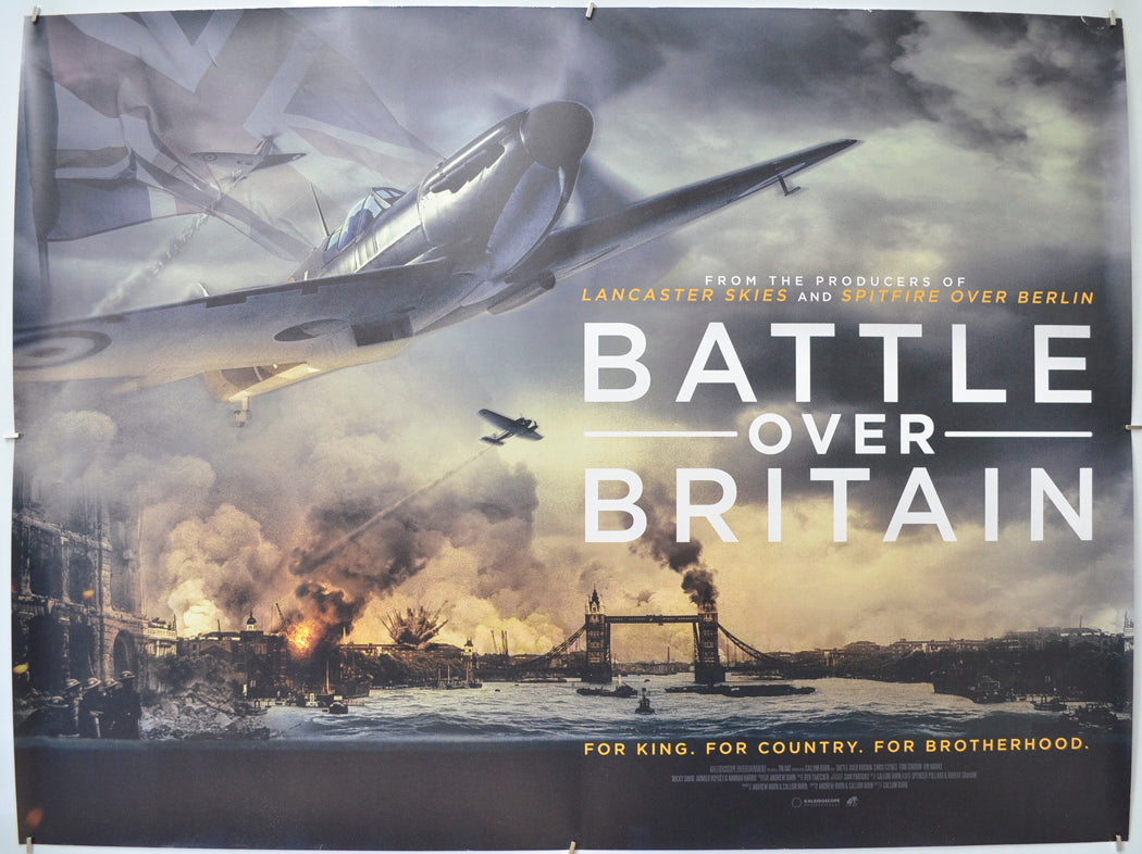 Battle Over Britain Original Quad Poster - Film Poster - Movie Poster 