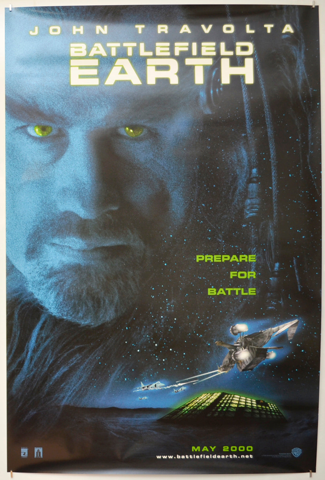 Battlefield Earth  Original One Sheet Poster - Film Poster - Movie Poster