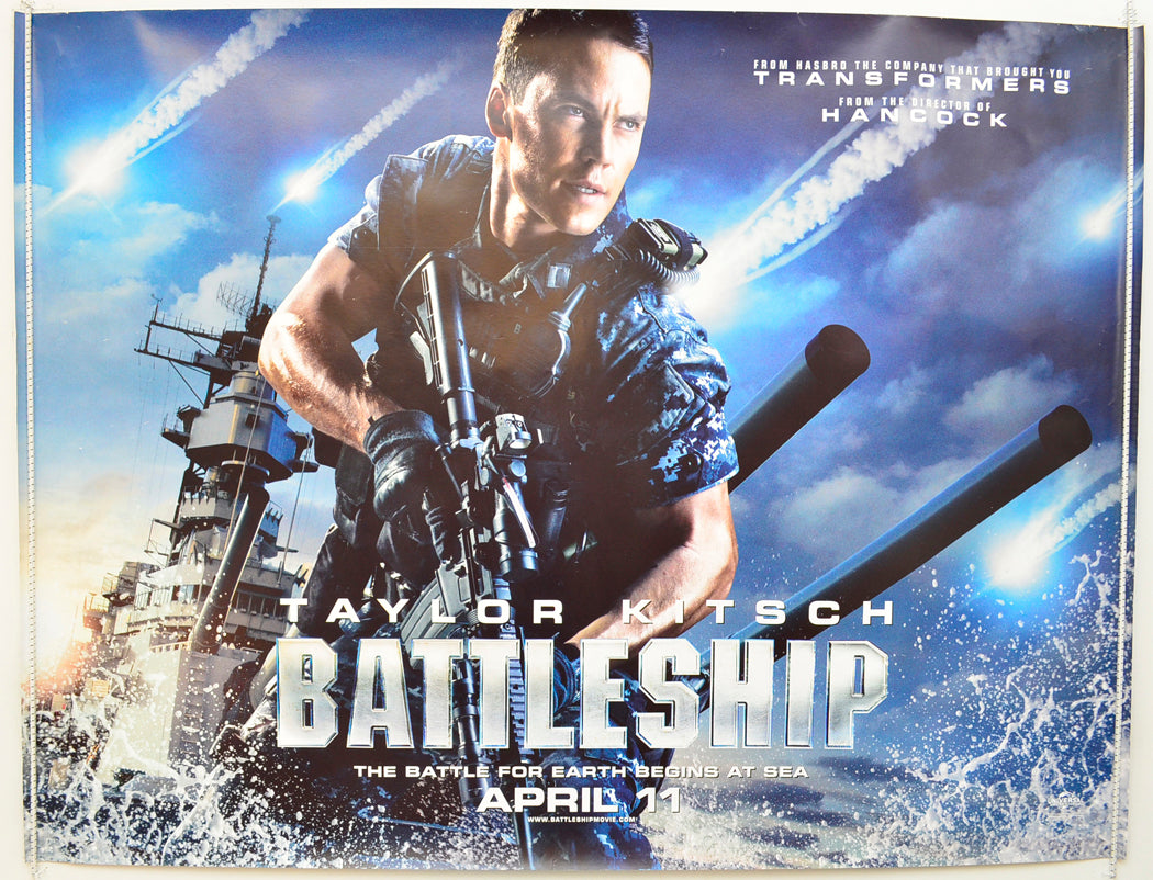 Battleship  (KITSCH Teaser / Advance Version)   Original Quad Poster - Film Poster - Movie Poster  