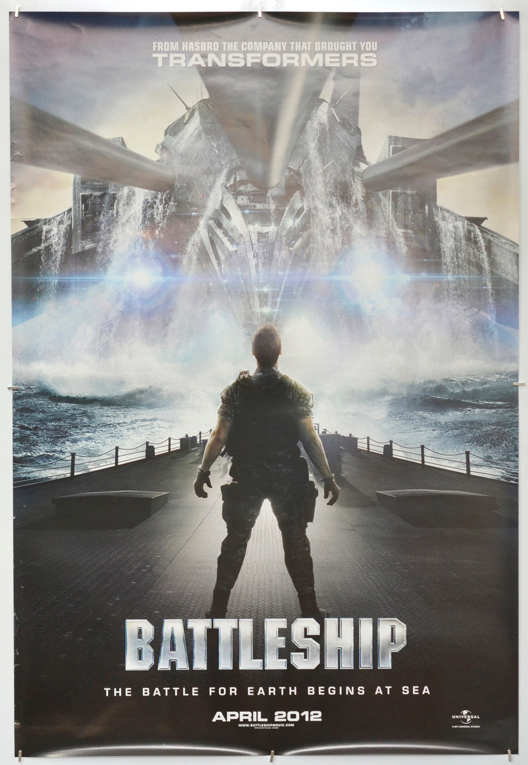 Battleship - Original One Sheet Poster - Film Poster - Movie Poster 