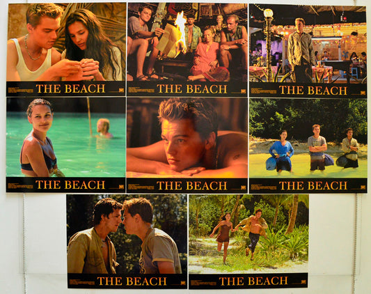 The Beach Set of 8 Original USA Cinema Lobby Cards 