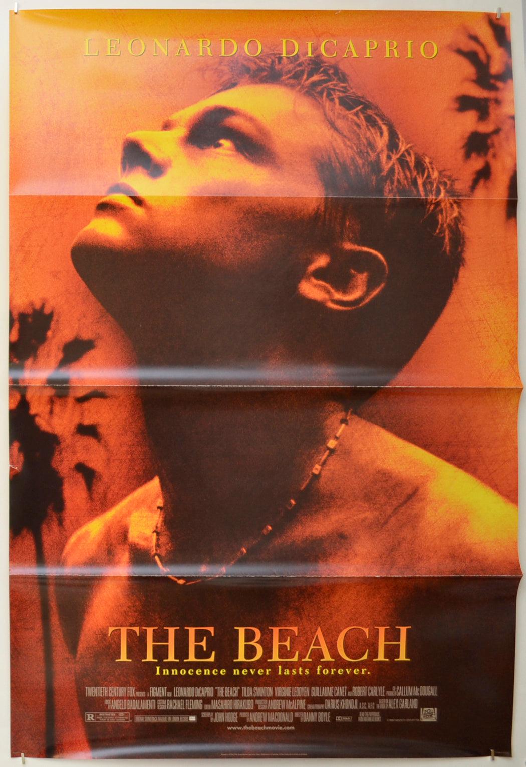 The Beach Original One Sheet Poster - Film Poster - Movie Poster  