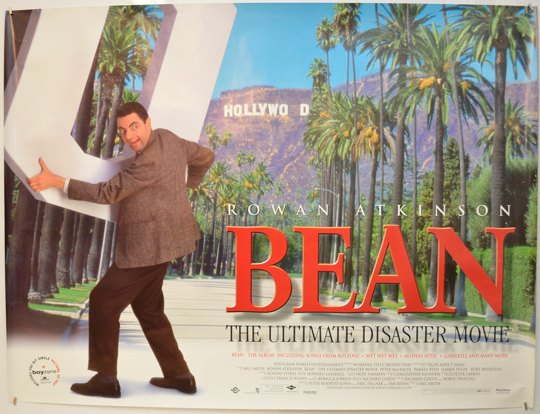 Bean : The Ultimate Disaster Movie  Original Quad Poster - Film Poster - Movie Poster