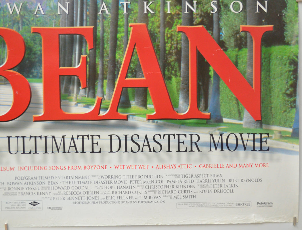 BEAN : THE ULTIMATE DISASTER MOVIE (Bottom Right) Cinema Quad Movie Poster 