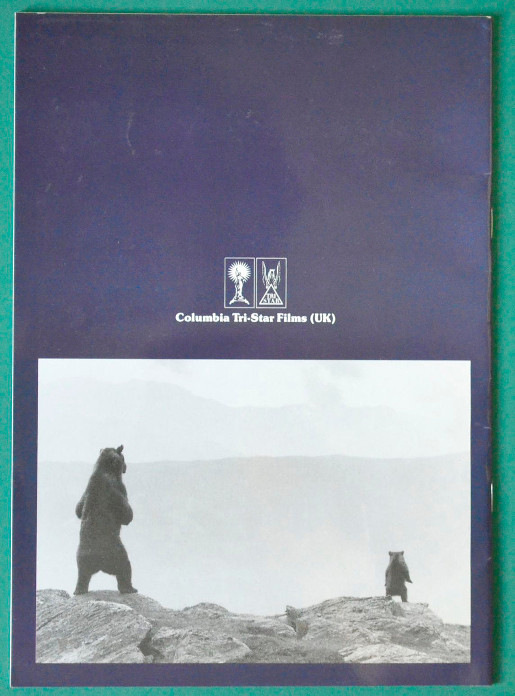 The Bear - Brochure - Front