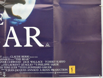 THE BEAR (Bottom Right) Cinema Quad Movie Poster 