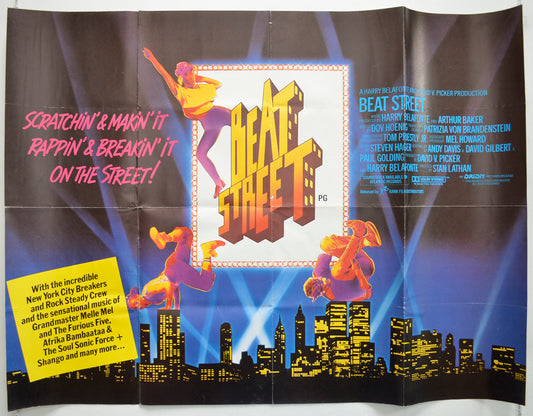 Beat Street Original Quad Poster - Film Poster - Movie Poster  