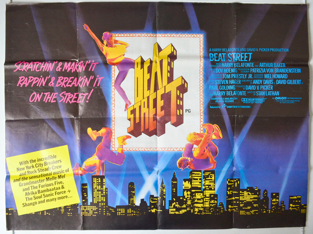 Beat Street Original British Quad Poster - Movie Poster