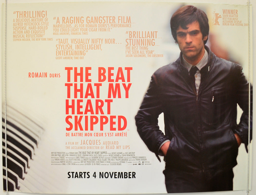 The Beat That My Heart Skipped  Original British Quad Poster - Film Poster - Movie Poster 