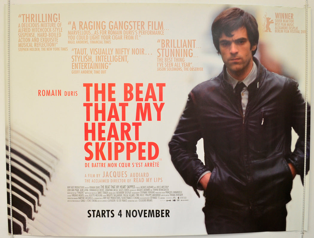 The Beat That My Heart Skipped  Original British Quad Poster - Film Poster - Movie Poster 