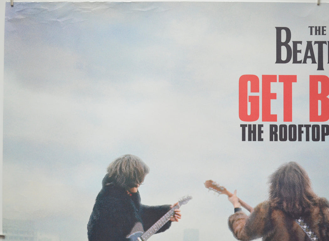 THE BEATLES: GET BACK - THE ROOFTOP CONCERT (Top Left) Cinema Quad Movie Poster 