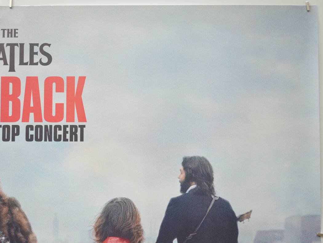 THE BEATLES: GET BACK - THE ROOFTOP CONCERT (Top Right) Cinema Quad Movie Poster 