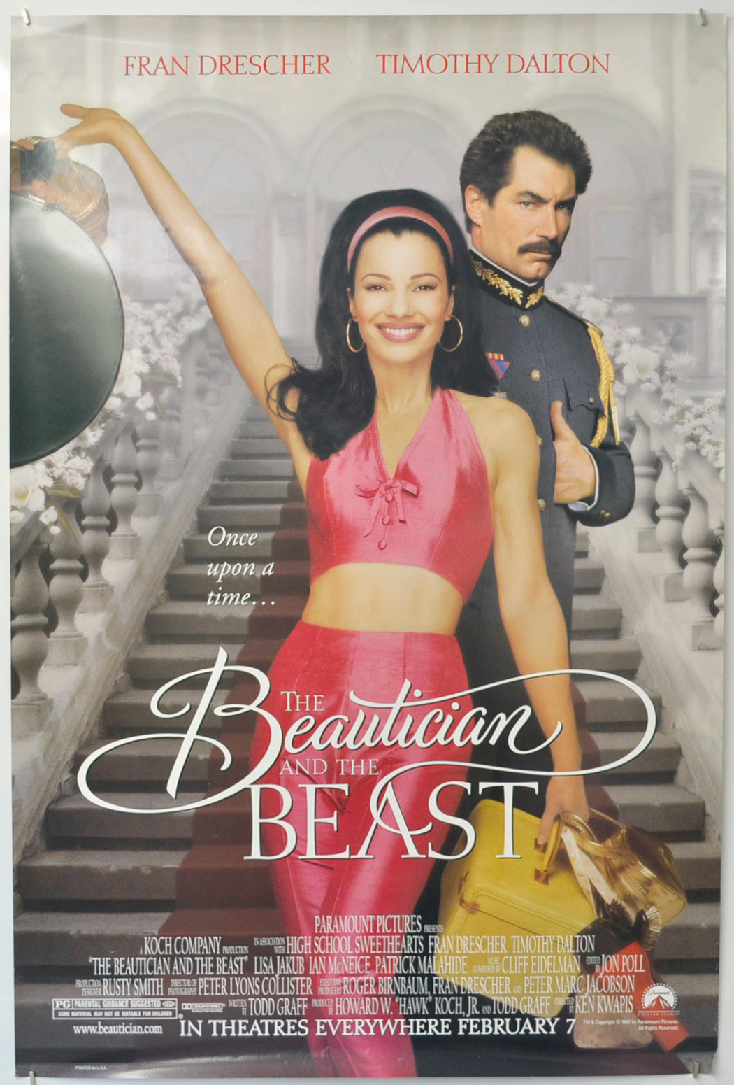 The Beautician And The Beast Original One Sheet Poster - Film Poster - Movie Poster