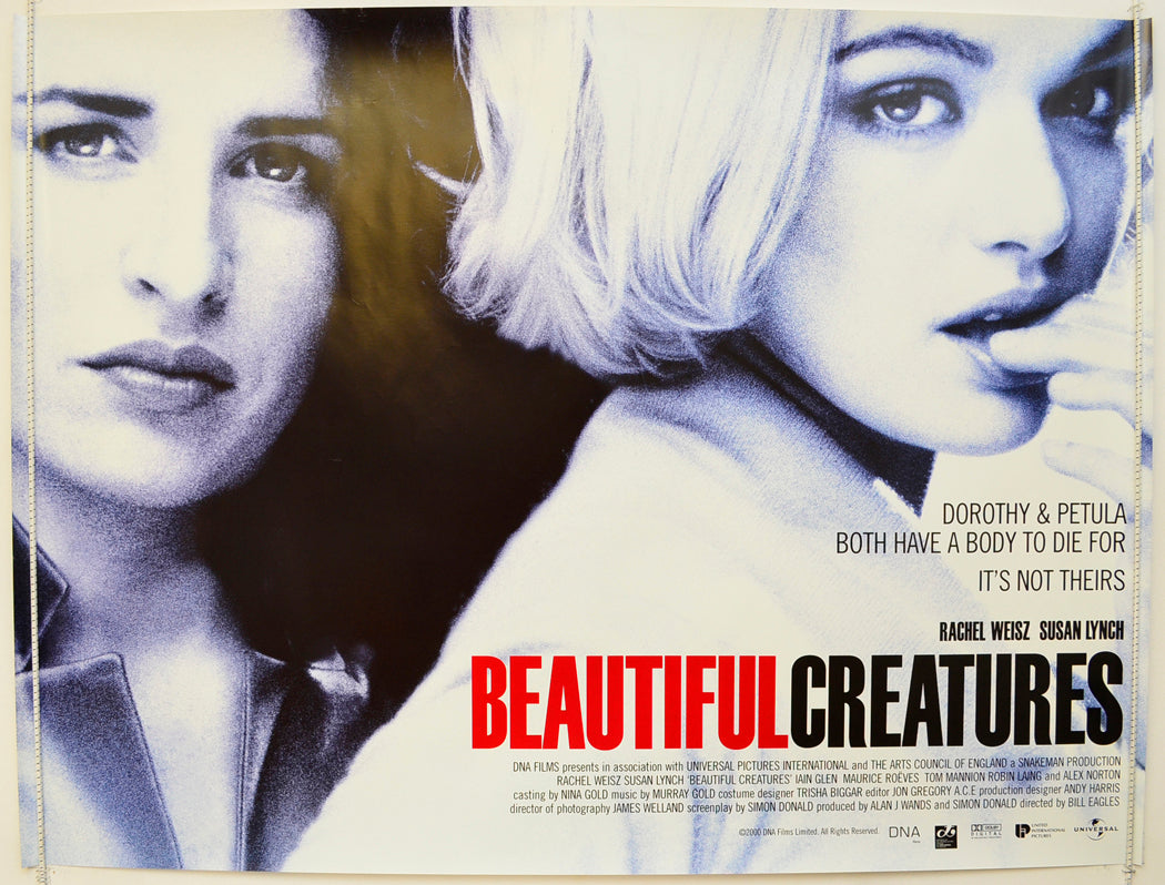 Beautiful Creatures Original Quad Poster - Film Poster - Movie Poster  