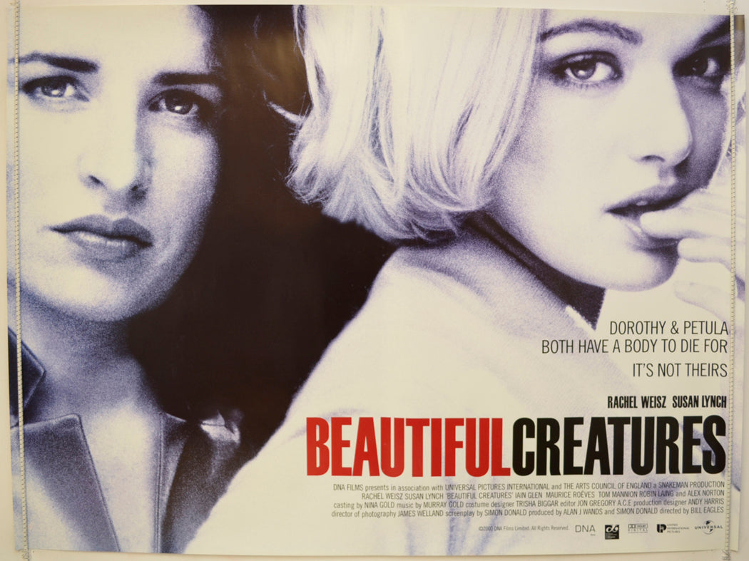 Beautiful Creatures  Original Quad Poster - Film Poster - Movie Poster