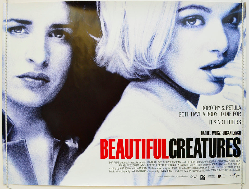 Beautiful Creatures Original Quad Poster - Film Poster - Movie Poster  