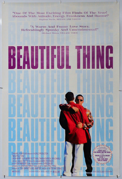 Beautiful Thing - Original One Sheet Poster - Film Poster - Movie Poster 
