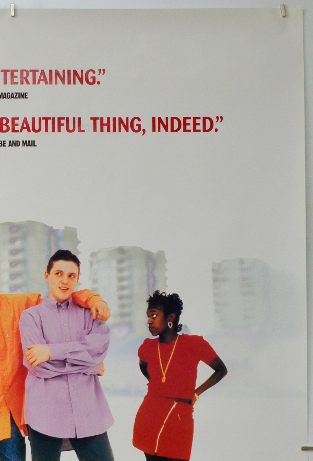 Beautiful Thing (Top Right) Cinema One Sheet Movie Poster 