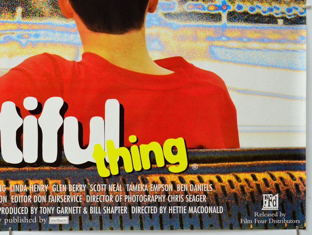 Beautiful Thing (Bottom Right) Cinema Quad Movie Poster 