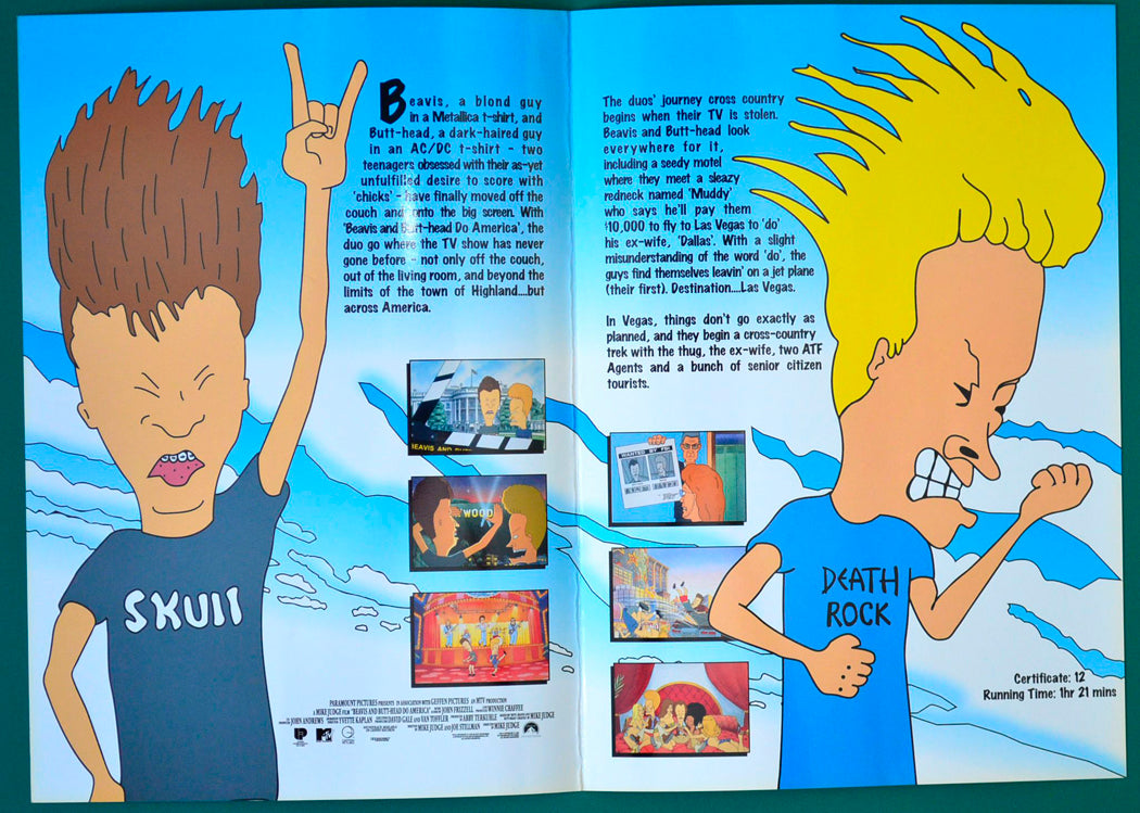 Beavis and Butt-Head - Synopsis Booklet - Inside