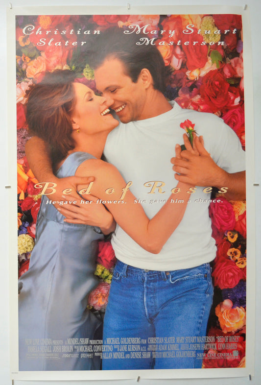 Bed Of Roses Original One Sheet Poster - Film Poster - Movie Poster