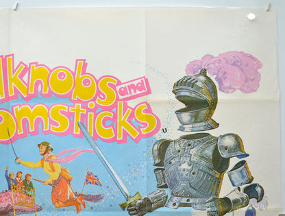 BEDKNOBS AND BROOMSTICKS (Top Right) Cinema Quad Movie Poster 