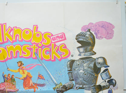 BEDKNOBS AND BROOMSTICKS (Top Right) Cinema Quad Movie Poster 