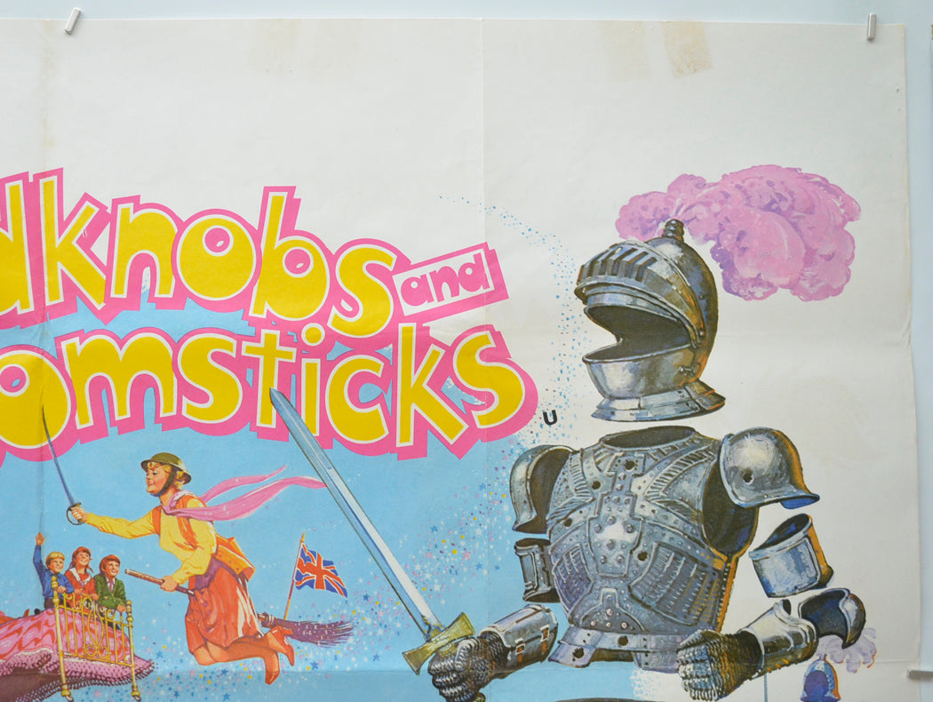 BEDKNOBS AND BROOMSTICKS (Top Right) Cinema Quad Movie Poster 