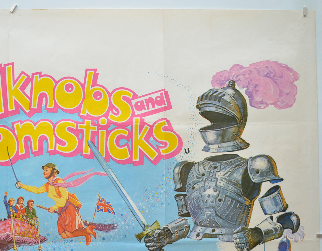 BEDKNOBS AND BROOMSTICKS (Top Right) Cinema Quad Movie Poster 