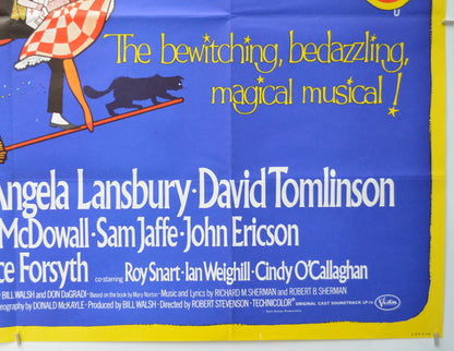 BEDKNOBS AND BROOMSTICKS (Bottom Right) Cinema Quad Movie Poster 