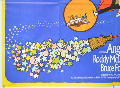 BEDKNOBS AND BROOMSTICKS (Bottom Left) Cinema Quad Movie Poster 