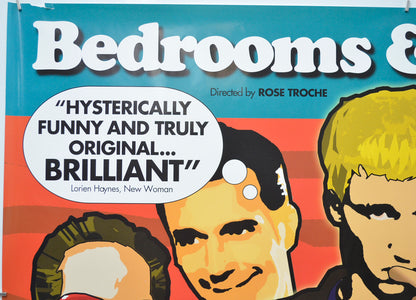 BEDROOMS AND HALLWAYS (Top Left) Cinema Quad Movie Poster 